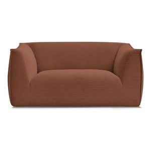 Oranžová menčestrová pohovka 170 cm Giorgia – Bobochic Paris vyobraziť