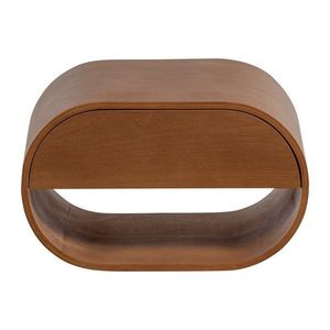 Poschodová polica v prírodnej farbe 39 cm Momo – WOOOD vyobraziť