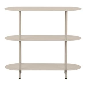 Béžový kovový regál 90x81x31 cm Rieti – House Nordic vyobraziť