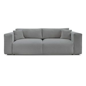 Sivá rozkladacia/s úložným priestorom pohovka 265 cm Ezechiel – Bobochic Paris vyobraziť