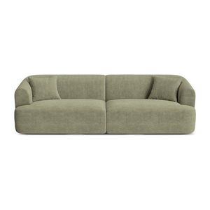 Zelená menčestrová pohovka 255 cm Campi – Cosmopolitan Design vyobraziť