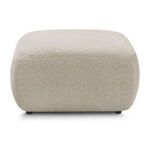 Béžová podnožka z textílie buklé Montaigne – Bobochic Paris vyobraziť