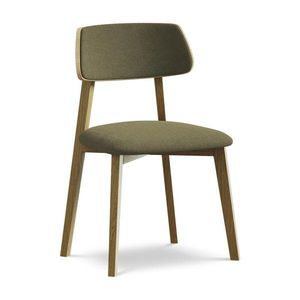 Zelená jedálenská stolička z masívneho dreva Niu – Makamii vyobraziť