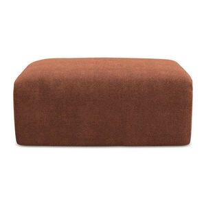 Ženilková podnožka v terakotovej farbe Kona – Makamii vyobraziť