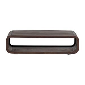 Konferenčný stolík z mangového dreva v tmavo prírodnej farbe 60x120 cm Kinu – WOOOD vyobraziť