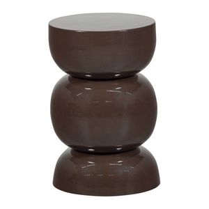 Kovový okrúhly odkladací stolík ø 30 cm Breno – WOOOD vyobraziť