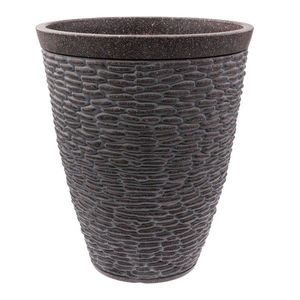 Kvetináč z recyklovaného plastu ø 38 cm – Dakls vyobraziť