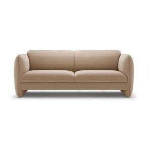 Hnedá zamatová pohovka 204 cm Georgia – Micadoni vyobraziť