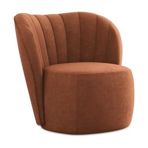 Ženilkové kreslo v terakotovej farbe Keloa – Makamii vyobraziť