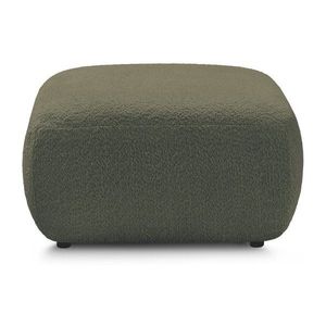 Zelená podnožka z textílie buklé Montaigne – Bobochic Paris vyobraziť