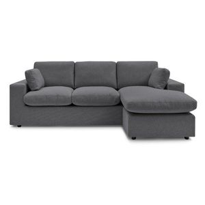 Tmavosivá rohová pohovka Belair – Bobochic Paris vyobraziť