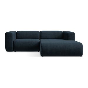 Modrá rohová pohovka (pravý roh/s leňoškou) Ekahi – Makamii vyobraziť