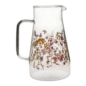 Sklenený džbán Flowers – Dakls vyobraziť