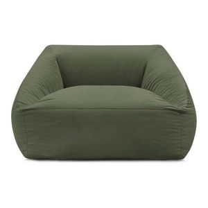 Zelený menčestrový sedací vak Lilibet – Bobochic Paris vyobraziť