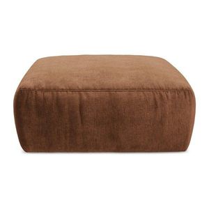 Ženilková podnožka v terakotovej farbe Kuki – Makamii vyobraziť