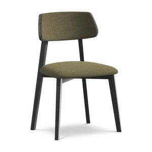 Zelená jedálenská stolička z masívneho dreva Niu – Makamii vyobraziť