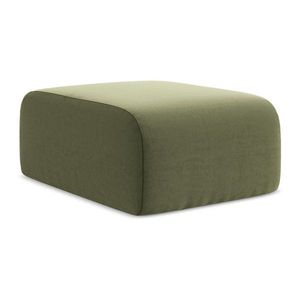 Zelená zamatová podnožka Lani – Makamii vyobraziť