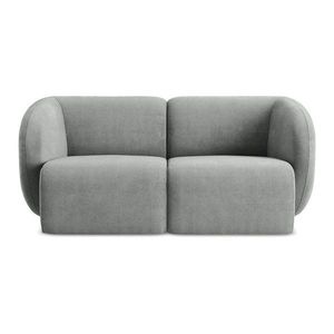 Sivá ženilková pohovka 174 cm Lani – Makamii vyobraziť