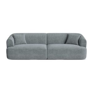 Tmavosivá menčestrová pohovka 255 cm Campi – Cosmopolitan Design vyobraziť