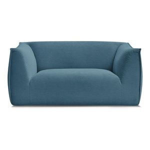 Modrá menčestrová pohovka 170 cm Giorgia – Bobochic Paris vyobraziť