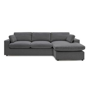 Tmavosivá rohová pohovka Belair – Bobochic Paris vyobraziť