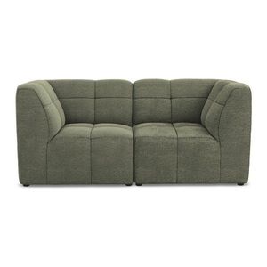 Zelená pohovka z textílie buklé 180 cm Aloha – Makamii vyobraziť