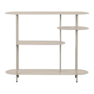 Béžový kovový regál 118x97x31 cm Rieti – House Nordic vyobraziť