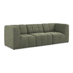 Zelená pohovka z textílie buklé 255 cm Aloha – Makamii vyobraziť