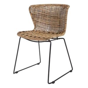 Z umelého ratanu záhradné stoličky v súprave 2 ks v prírodnej farbe Wings – WOOOD vyobraziť