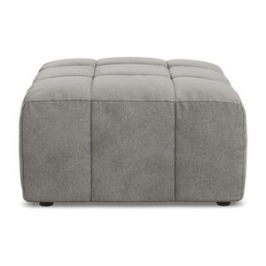 Sivá zamatová podnožka Aloha – Makamii vyobraziť