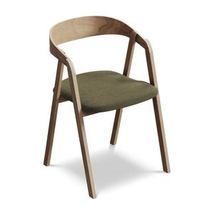 Zelené jedálenské kreslo z masívneho dreva Erika – Makamii vyobraziť