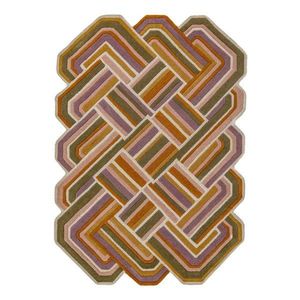 Ručne tkaný vlnený koberec 140x200 cm Lattice Shaped – Flair Rugs vyobraziť