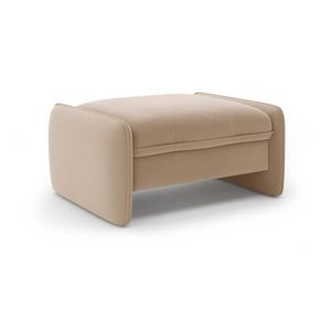 Hnedá zamatová podnožka Georgia – Micadoni vyobraziť