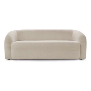 Béžová pohovka z textílie buklé 193 cm Elina – Bobochic Paris vyobraziť