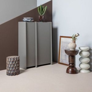 Okrúhly odkladací stolík z mangového dreva ø 46 cm Emel – WOOOD vyobraziť