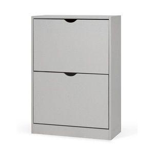 Sivá výklopná skrinka na topánky 50x82x24 cm Stelo – Bonami Essentials vyobraziť