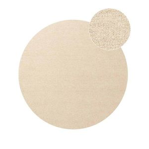 RUČNE TKANÝ KOBEREC, 160/160 cm béžová vyobraziť