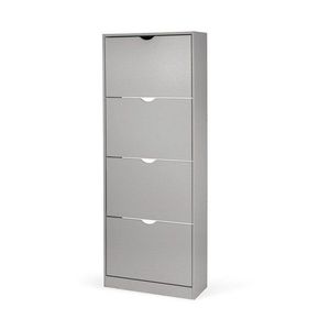 Sivá výklopná skrinka na topánky 60x157x24 cm Stelo – Bonami Essentials vyobraziť
