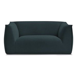 Tmavomodrá menčestrová pohovka 170 cm Giorgia – Bobochic Paris vyobraziť