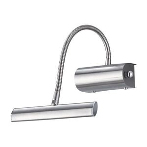 LED nástenné svietidlo s ohýbateľnou konštrukciou/so stmievačom v striebornej farbe Curtis – Trio vyobraziť