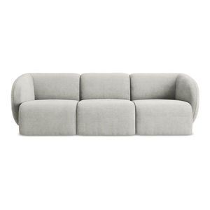 Svetlosivá ženilková pohovka 244 cm Lani – Makamii vyobraziť