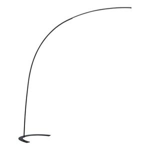 Tmavohnedá LED stojacia lampa so stmievačom (výška 210 cm) Shanghai – Trio vyobraziť