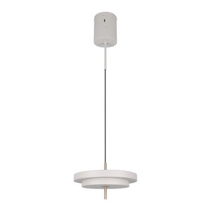 Slonovinové LED závesné svietidlo so stmievačom Keaton – Trio vyobraziť