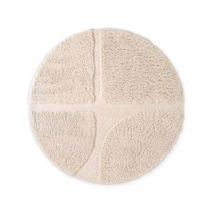 Krémovobiely ručne tkaný okrúhly koberec ø 200 cm Lambeth Jasper – Ted Baker vyobraziť