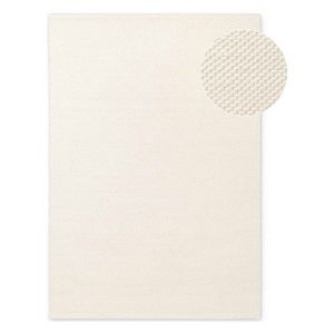 Krémovobiely ručne tkaný vlnený koberec 140x200 cm Lyon Beans – Elle Decoration vyobraziť