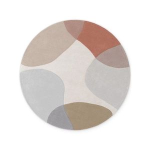 Béžový ručne tkaný vlnený okrúhly koberec ø 160 cm Hackney Clarissa – Ted Baker vyobraziť