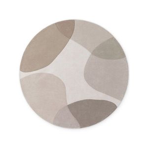 Béžový ručne tkaný vlnený okrúhly koberec ø 160 cm Hackney Clarissa – Ted Baker vyobraziť