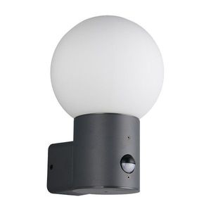 Nástenné vonkajšie svietidlo so senzorom pohybu ø 18 cm Mures – Trio vyobraziť