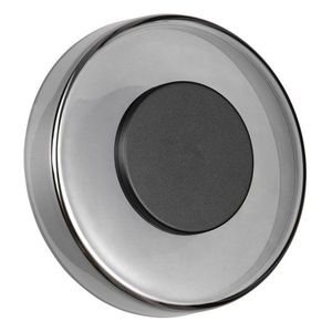 Matne čierne LED nástenné svietidlo so stmievačom ø 22 cm Celeste – Trio vyobraziť