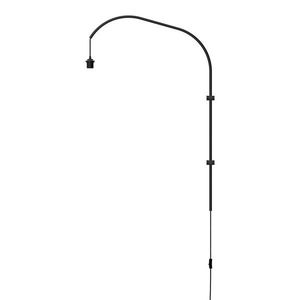 Čierna kovová lampová noha 123 cm Willow – UMAGE vyobraziť